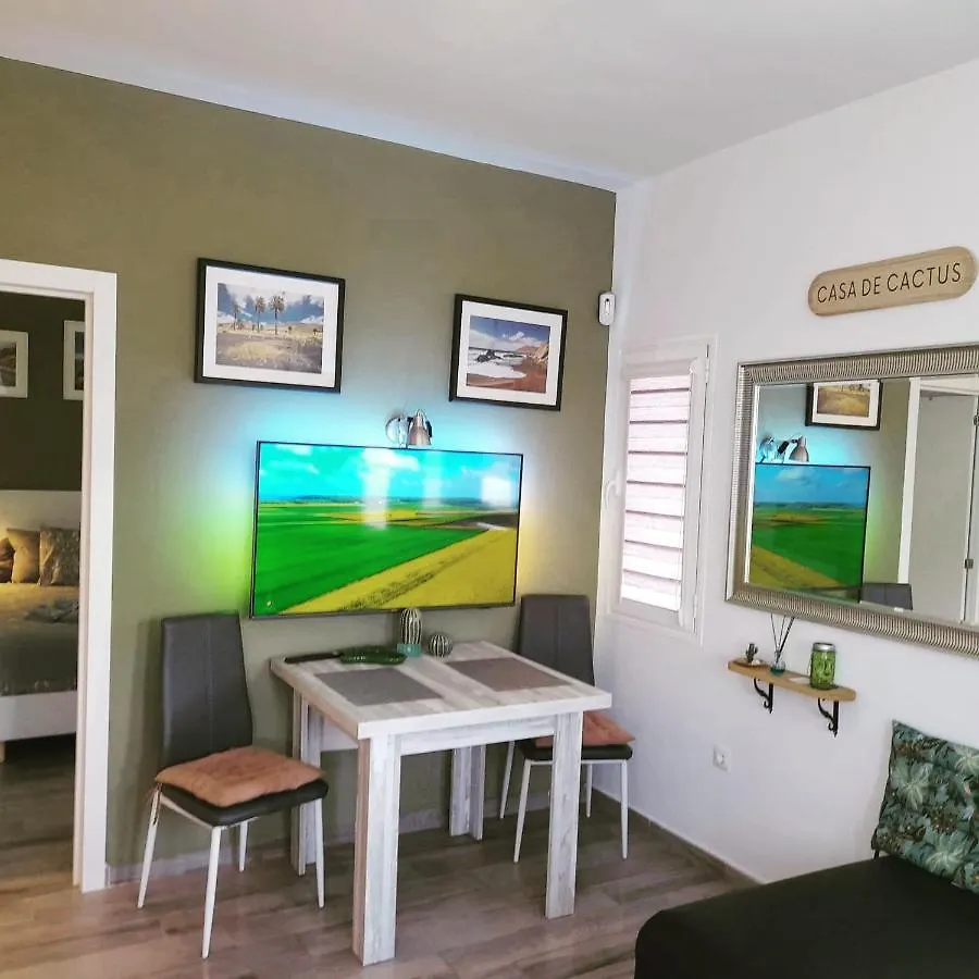 Apartment Ferienwohnung Casa De Cactus Tarajalejo Spanien